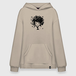 Худи оверсайз Милая весенняя девчонка