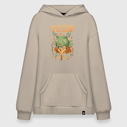 Худи оверсайз Mastodon - Skull