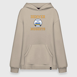 Худи оверсайз Денвер Наггетс