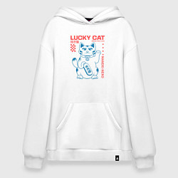 Худи оверсайз Maneki neko
