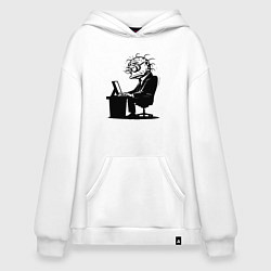 Худи оверсайз Офисный планктон как есть