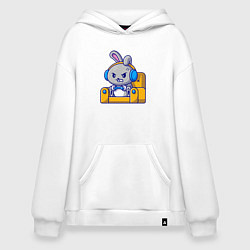 Худи оверсайз Кролик геймер