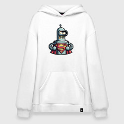Худи оверсайз Super Bender meme