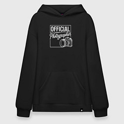 Худи оверсайз Официальный фотограф