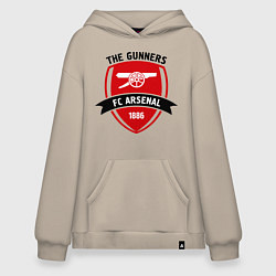 Худи оверсайз FC Arsenal: The Gunners