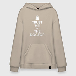 Худи оверсайз Trust me Im the doctor