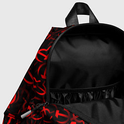 Детский рюкзак Серп и молот 2, цвет: 3D-принт — фото 2