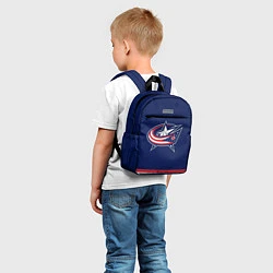 Детский рюкзак Columbus Blue Jackets, цвет: 3D-принт — фото 2