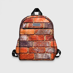 Детский рюкзак Кирпичи, цвет: 3D-принт