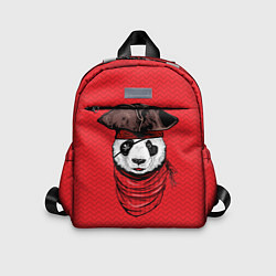 Детский рюкзак Панда пират, цвет: 3D-принт