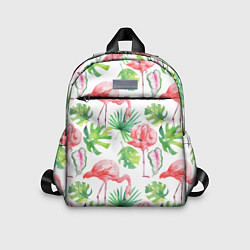 Детский рюкзак Фламинго в тропиках