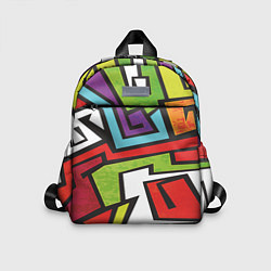Детский рюкзак Цветные граффити