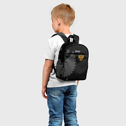 Детский рюкзак Russia - Black collection, цвет: 3D-принт — фото 2