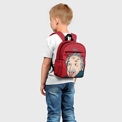 Детский рюкзак Альберт Эйнштейн: Поп-арт, цвет: 3D-принт — фото 2