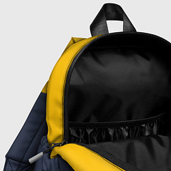 Детский рюкзак PSG: Navy Yellow, цвет: 3D-принт — фото 2