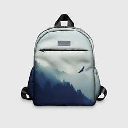 Детский рюкзак Орел над Лесом, цвет: 3D-принт