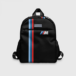 Детский рюкзак BMW BLACK COLLECTION БМВ, цвет: 3D-принт