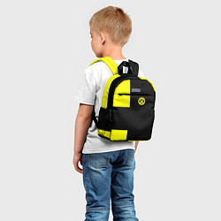 Детский рюкзак BVB FC: Black style, цвет: 3D-принт — фото 2