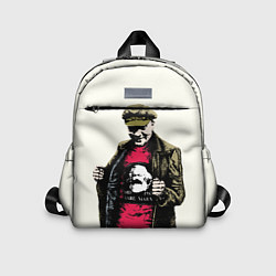 Детский рюкзак Стильный Ленин, цвет: 3D-принт