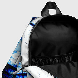 Детский рюкзак Linkin Park blue smoke, цвет: 3D-принт — фото 2