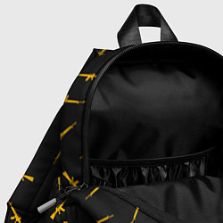 Детский рюкзак PUBG: Black Weapon, цвет: 3D-принт — фото 2