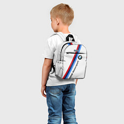Детский рюкзак BMW Motorsport: White Carbon, цвет: 3D-принт — фото 2