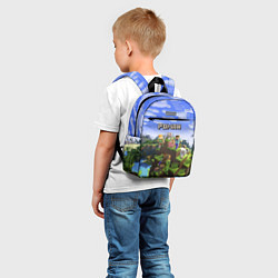 Детский рюкзак Майнкрафт: Роман цвета 3D-принт — фото 2