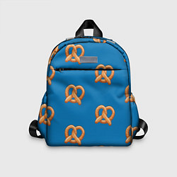 Детский рюкзак Любитель крендельков, цвет: 3D-принт