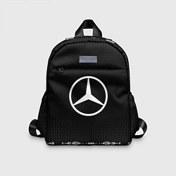 Детский рюкзак Mercedes: Black Abstract, цвет: 3D-принт