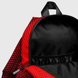 Детский рюкзак Mercedes: Red Carbon, цвет: 3D-принт — фото 2
