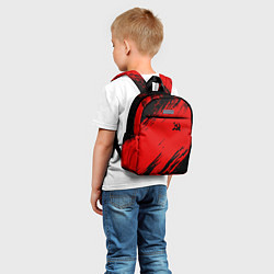 Детский рюкзак USSR: Red Patriot, цвет: 3D-принт — фото 2