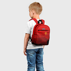 Детский рюкзак FC Man UTD: Red Poly, цвет: 3D-принт — фото 2