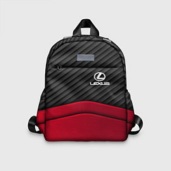 Детский рюкзак Lexus: Red Carbon, цвет: 3D-принт