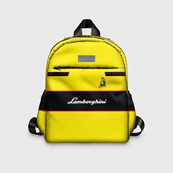 Детский рюкзак Lamborghini Style, цвет: 3D-принт
