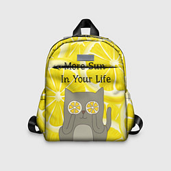 Детский рюкзак More Sun In Your Life, цвет: 3D-принт