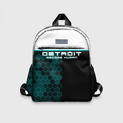 Детский рюкзак Detroit: Cyber Hexagons, цвет: 3D-принт