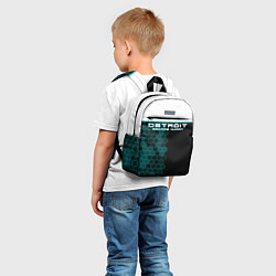 Детский рюкзак Detroit: Cyber Hexagons, цвет: 3D-принт — фото 2