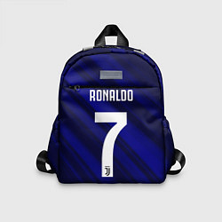 Детский рюкзак Ronaldo 7: Blue Sport, цвет: 3D-принт