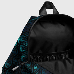 Детский рюкзак TES: Blue Pattern, цвет: 3D-принт — фото 2
