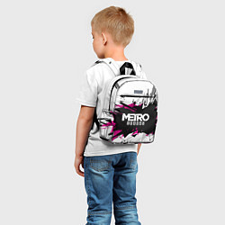 Детский рюкзак Metro: Exodus Purple, цвет: 3D-принт — фото 2