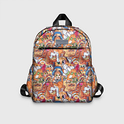 Детский рюкзак Котобомбинг, цвет: 3D-принт