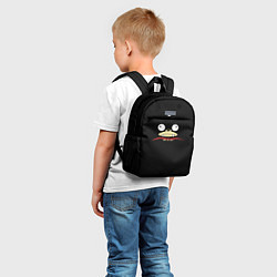 Детский рюкзак Лицо Нибблера, цвет: 3D-принт — фото 2