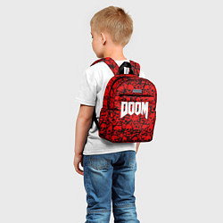 Детский рюкзак DOOM: Blooded Skuls, цвет: 3D-принт — фото 2