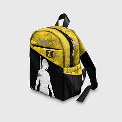 Детский рюкзак PUBG: Yellow Grunge, цвет: 3D-принт — фото 2
