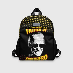 Детский рюкзак Stan Lee: Father of Superhero, цвет: 3D-принт