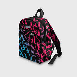 Детский рюкзак CS:GO Neon Weapons, цвет: 3D-принт — фото 2