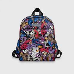 Детский рюкзак Music collage