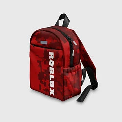 Детский рюкзак ROBLOX: Red Camo, цвет: 3D-принт — фото 2