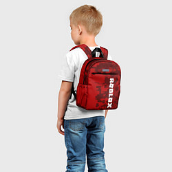 Детский рюкзак ROBLOX: Red Camo, цвет: 3D-принт — фото 2