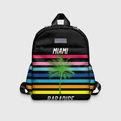 Детский рюкзак Miami Paradise, цвет: 3D-принт